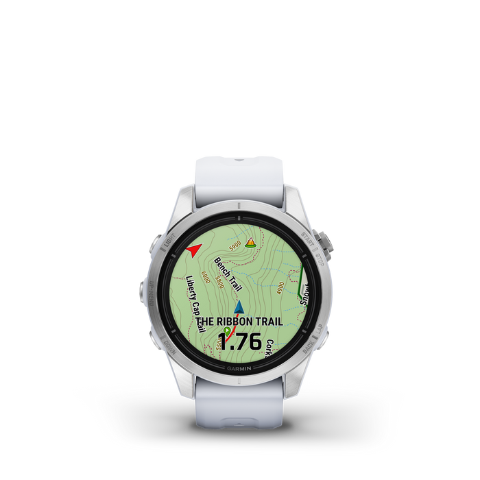 Garmin Epix™ Pro Gps Smartwatch - Health Tracking With Amoled Display, 42mm - Silver