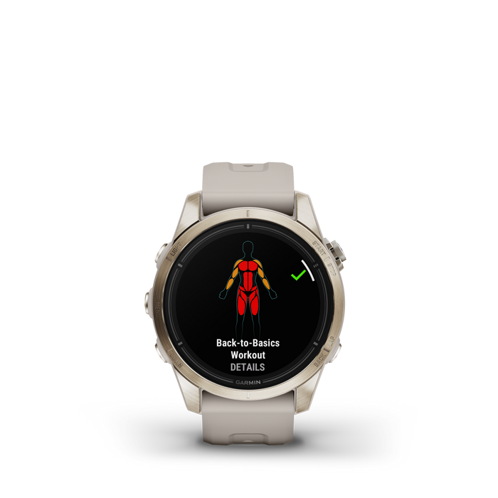 Garmin Epix™ Pro Gps Smartwatch - Health Tracking With Amoled Display, 42mm - Soft Gold