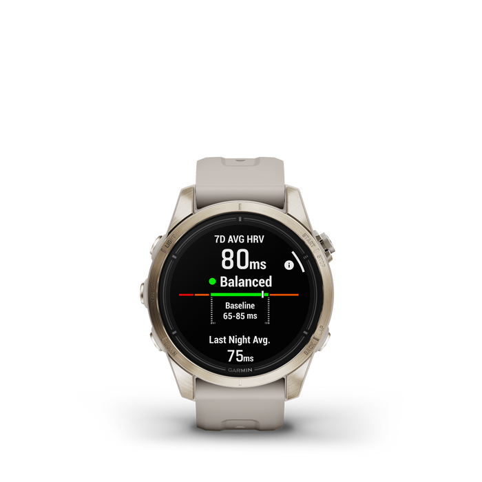 Garmin Epix™ Pro Gps Smartwatch - Health Tracking With Amoled Display, 42mm - Soft Gold