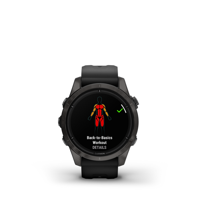 Garmin Epix™ Pro Gps Smartwatch - Health Tracking With Amoled Display, 42mm - Carbon Gray