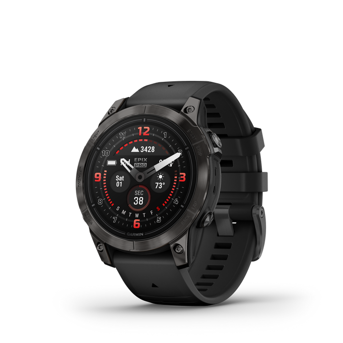 Garmin Epix™ Pro Gps Smartwatch - Health Tracking With Amoled Display, 47mm - Carbon Gray