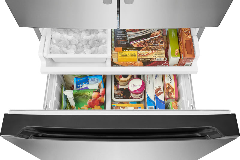 Frigidaire 36\" 29 Cu. Ft. Standard-Depth French Door Refrigerator – Fingerprint Resistant Stainless Steel - FRFN2913BV