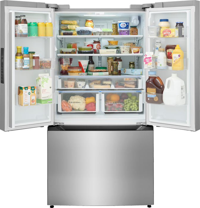 Frigidaire 36\" 29 Cu. Ft. Standard-Depth French Door Refrigerator – Fingerprint Resistant Stainless Steel - FRFN2913BV