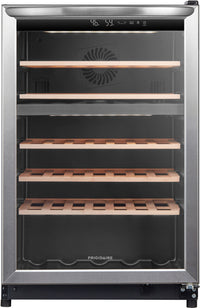Frigidaire 45 Bottle Two-Zone Wine Cooler - Stainless Steel - FRWE4626AS