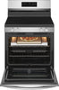 Frigidaire Gallery 5.3 Cu. Ft. Electric Range with Stone-Baked Pizza – Smudge-Proof® Stainless Steel - GCREC070BF | Cuisinière électrique Frigidaire Gallery de 5,3 pi3 avec pizza cuite sur pierre - acier inoxydable Smudge-ProofMD - GCREC070BF