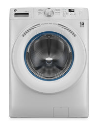 GE 5.3 Cu. Ft. Front Load Washer with UltraFresh Vent System - White - GFW350SSYWW 
