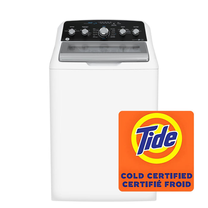 GE 4.9 Cu. Ft. Top Load Agitator Washer - White - GTW491BMRWS