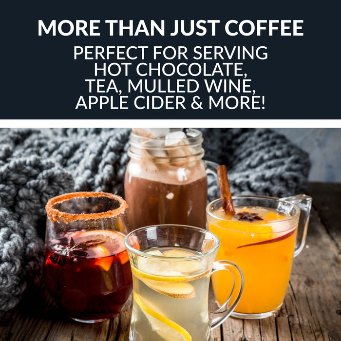 Homecraft 100-Cup Coffee Urn and Hot Beverage Dispenser Coffee Maker - HCCU100SS