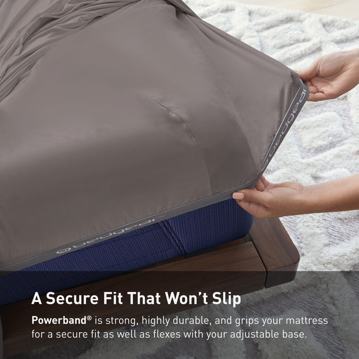 BEDGEAR Hyper-Cotton™ 3-Piece Twin Sheet Set - Grey