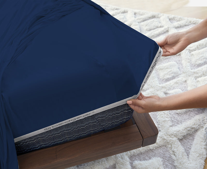 BEDGEAR Hyper-Cotton™ 4-Piece Full Sheet Set - Navy