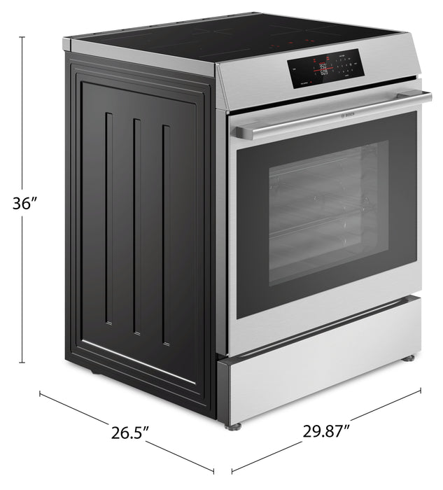 Bosch 500 Series 5.8 Cu. Ft. Induction Slide-in Range - HIF5050MC 
