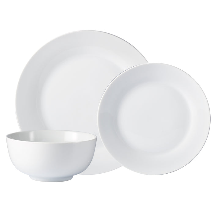 H2K Aspen 12-Piece Porcelain Dinnerware Set, Service for 4