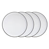 Cena Home Bistro Dinner Plates Set of 4 | Ensemble de 4 Assiettes a Diner Bistro par Cena Home