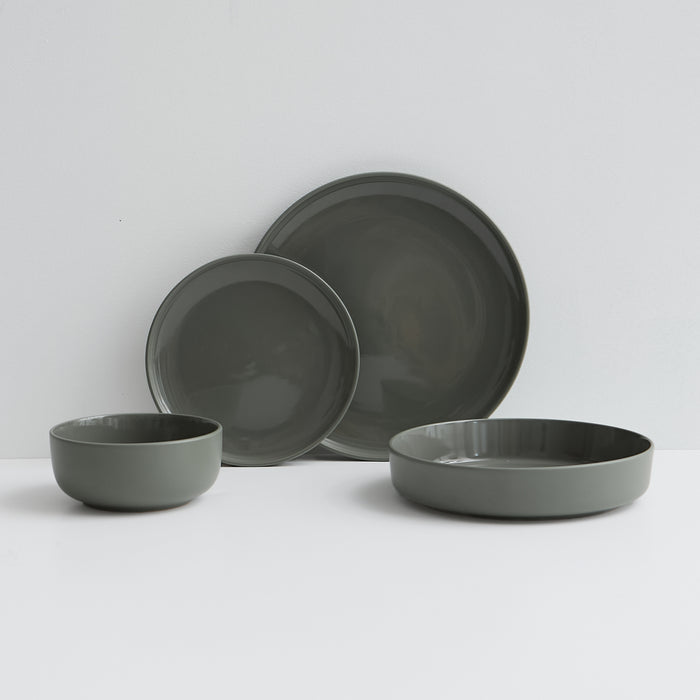 Gaia Stoneware Dinner Bowls, Set of 4