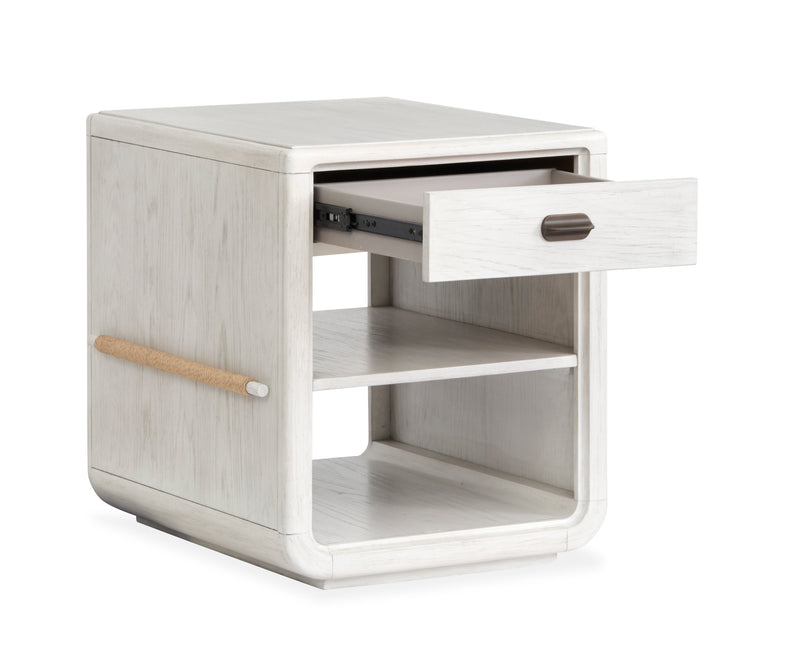 Holton 22\" Accent Table with Storage - Pearl 