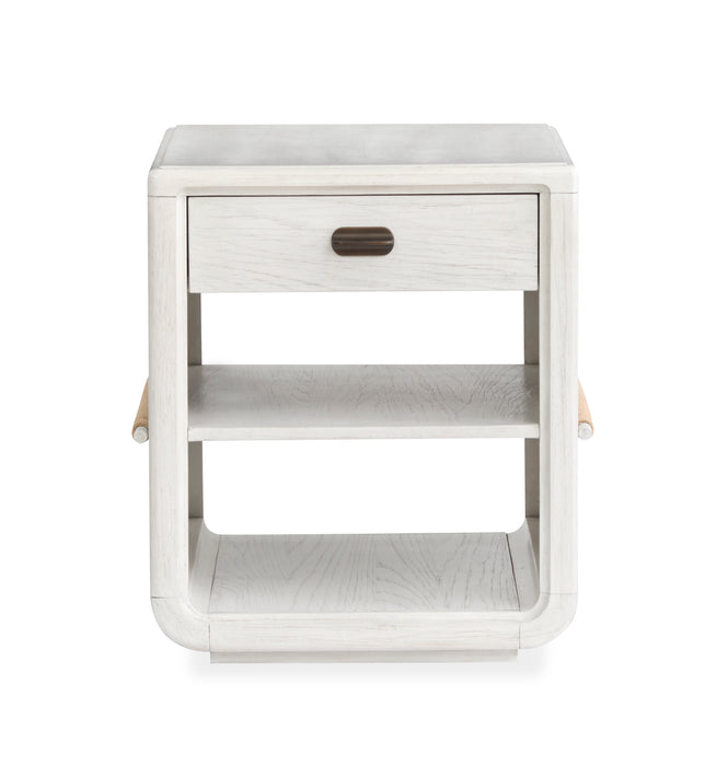 Holton 22\" Accent Table with Storage - Pearl 