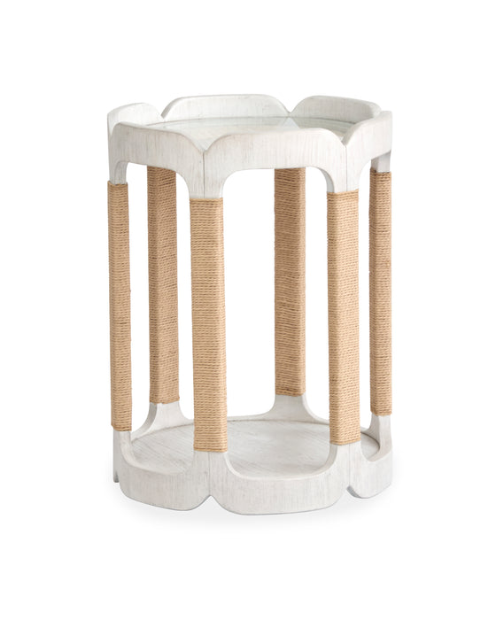 Holton 18\" End Table with Storage - Pearl 