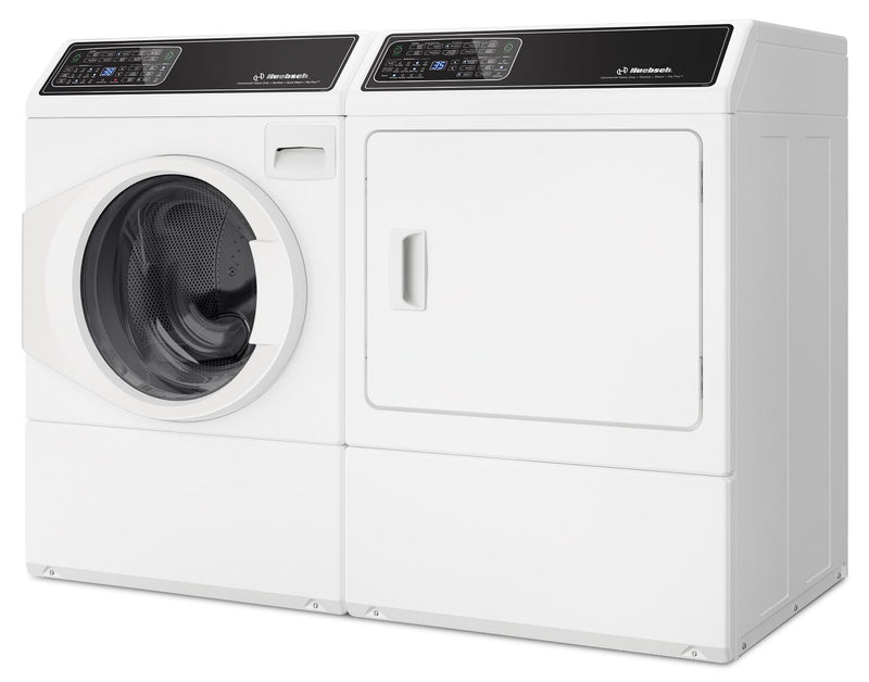Huebsch® 3.5 Cu. Ft. Front Load Washer and 7 Cu. Ft. Electric Dryer with Pet Plus™ – White 