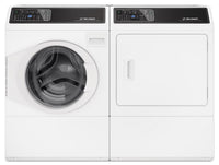 Huebsch® 3.5 Cu. Ft. Front Load Washer and 7 Cu. Ft. Electric Dryer with Pet Plus™ – White