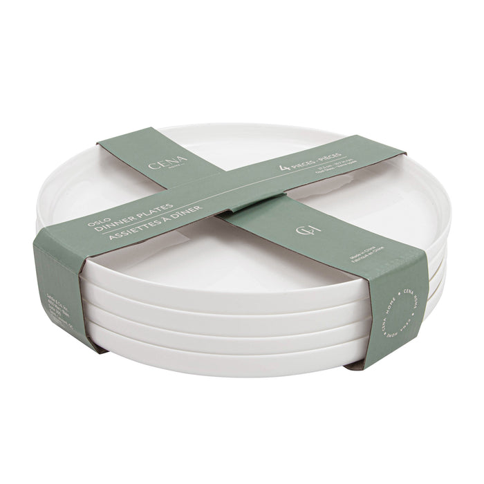 Cena Home Oslo Dinner Plates, Set of 4