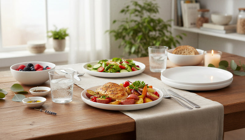 Cena Home Oslo Dinner Plates, Set of 4