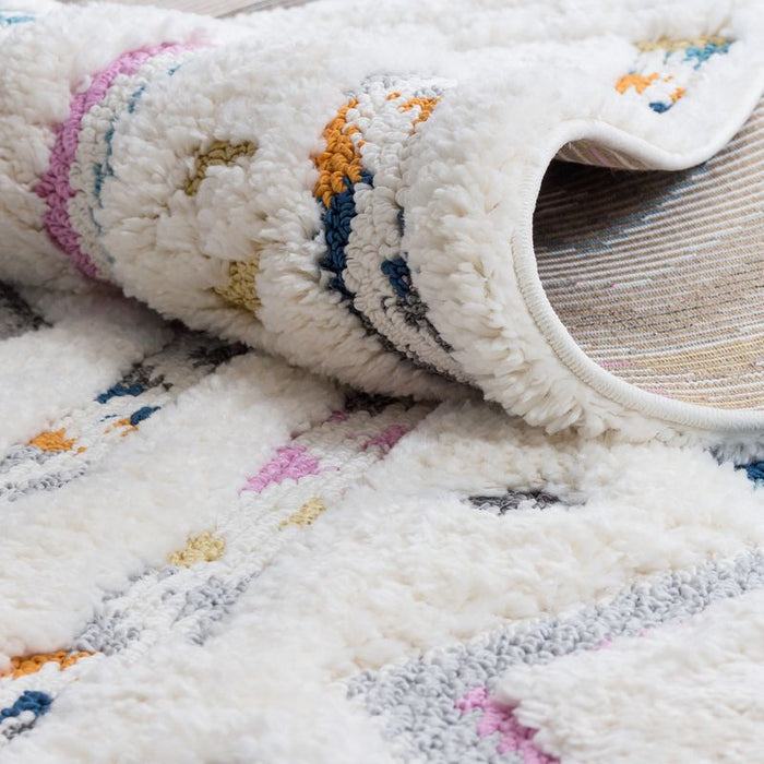 Lola Chevron 3x5 Area Rug