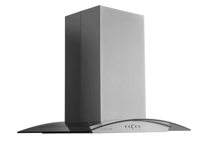 Hauslane 36\" Glass Canopy Island Range Hood - IS-200SS-36