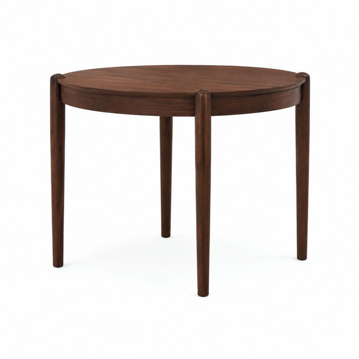 Ivy Dining Table, 42\"W Round – Brown