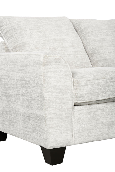 Made in Canada Customizable Sofa Lab Arc 86\" Fabric Sofa  – Plush Oyster