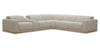Balance 6-Piece Power Reclining Sectional with Power Headrests - Ginger