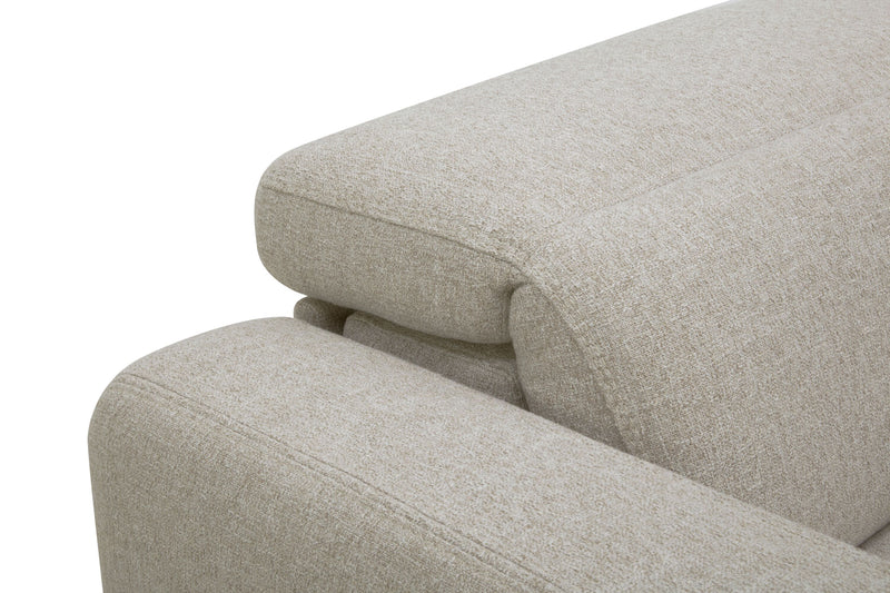 Balance 6-Piece Power Reclining Sectional with Power Headrests - Ginger