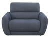 Cindy Crawford Home Kailyn 54\" Fabric Power Reclining Chair with Power Headrest - Indigo