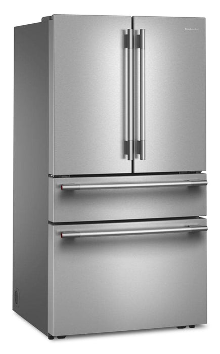 KitchenAid 30 Cu. Ft. French Door Refrigerator - PrintShield Stainless Steel - KRMF336SPS 