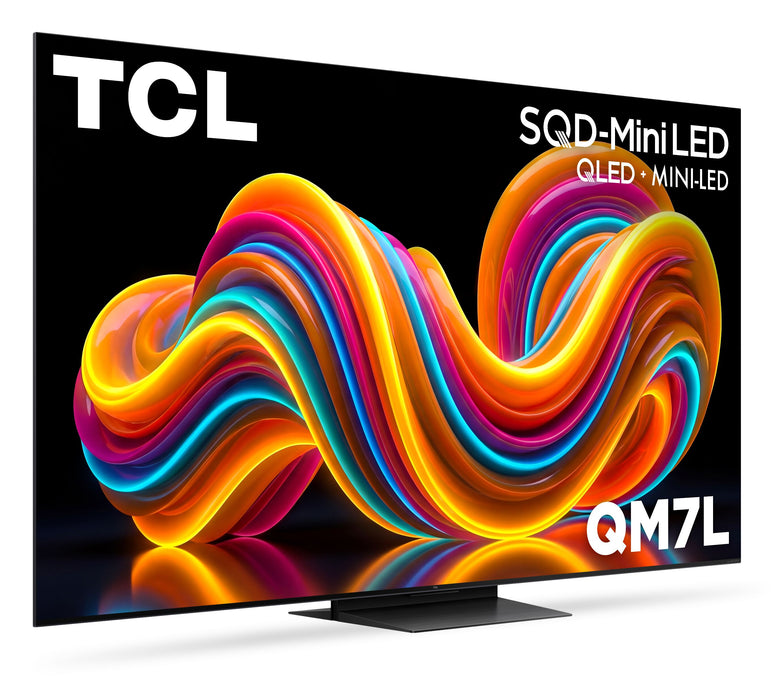 TCL 75\" QM7L QD Mini-LED 4K UHD Smart Fire TV (75QM7L) - 2026 Model