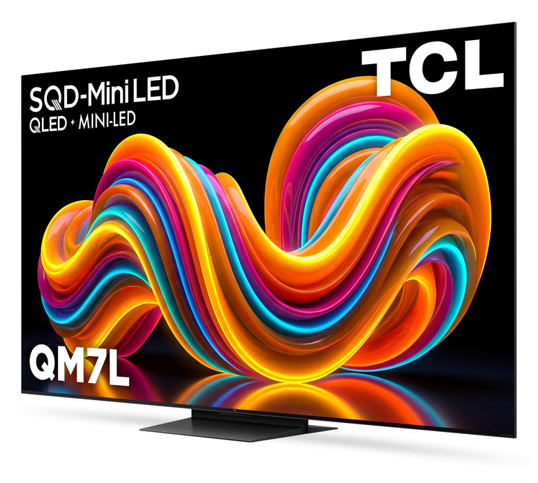 TCL 55\" QM7L SQD Mini-LED 4K UHD Smart Fire TV (55QM7L) - 2026 Model