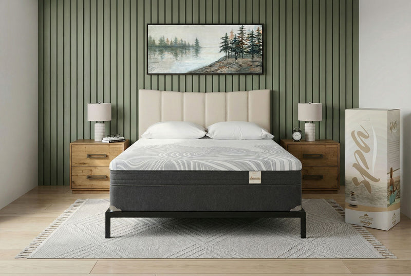 Springwall Spa 8 Firm Smooth Top King RV Mattress in a Box