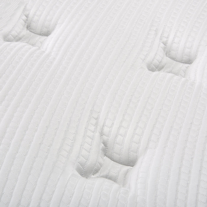Serta Vanguard Stonebridge Eurotop Medium Twin Mattress Set