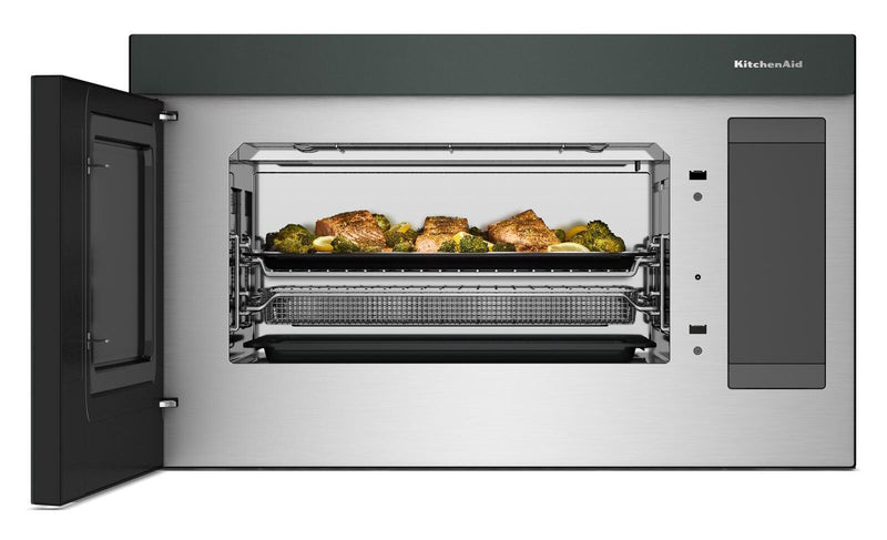 KitchenAid Multifunction Smart Flush Mount Over-the-Range Microwave Oven - Juniper - YKMMF530PJP