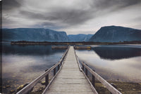 Walk to Lake Stretched Canvas - 24