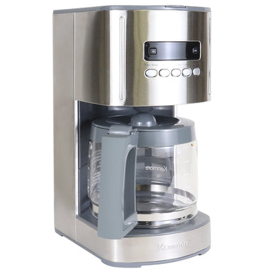 Kenmore Aroma Control 12-Cup Programmable Coffee Maker with Digital Display - KKCM12S|Cafetière programmable Kenmore de 12 tasses avec gestion de l’arôme et affichage numérique - KKCM12S