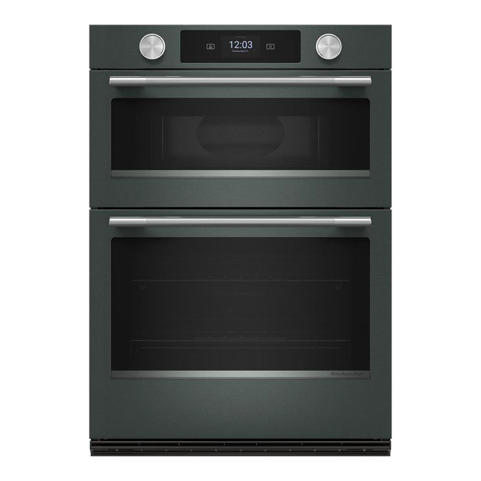 KitchenAid 30\" Smart Electric Combo Wall Oven with Cooking Camera - Juniper - KOEC930SJP