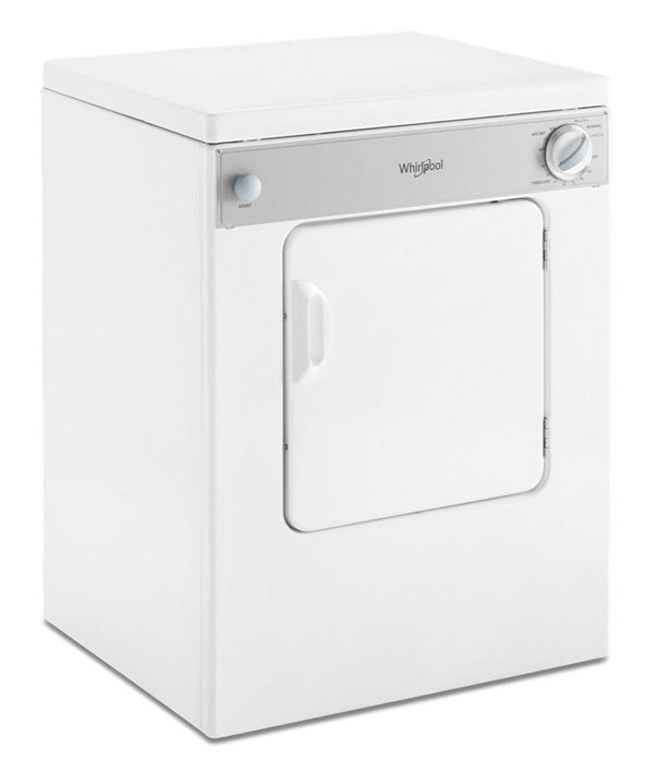 Whirlpool 24\" 3.4 Cu. Ft. Electric Dryer - White - Stackable - LDR3822PQ