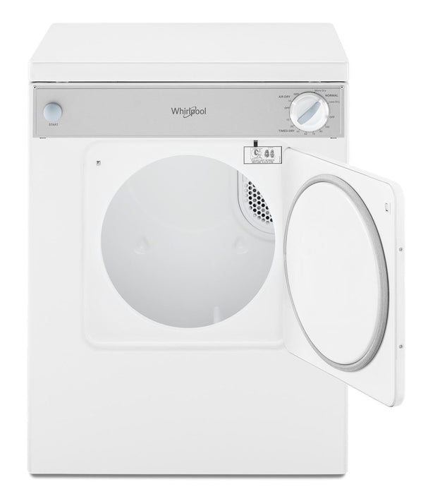 Whirlpool 24\" 3.4 Cu. Ft. Electric Dryer - White - Stackable - LDR3822PQ
