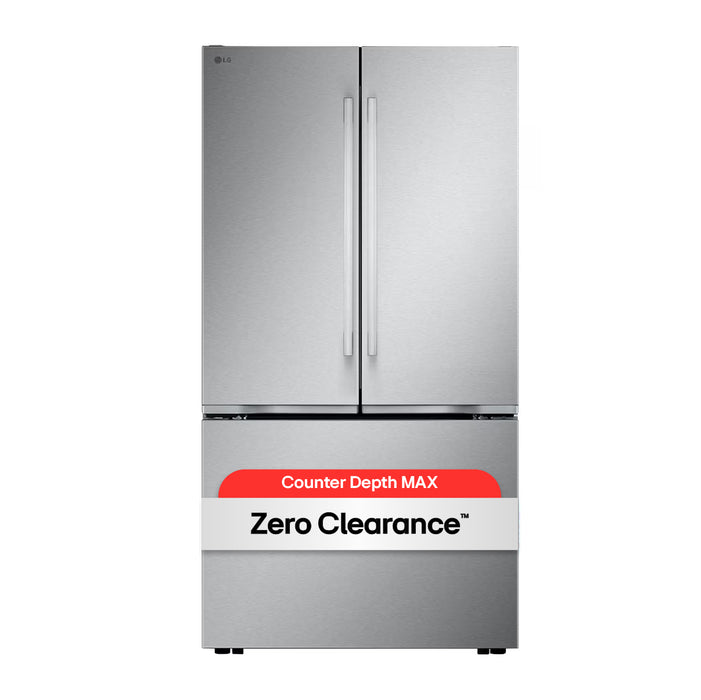 LG 36\" 25.1 Cu. Ft. French-Door Counter-Depth Refrigerator - Smudge Proof Stainless Steel - LF25BZH42S
