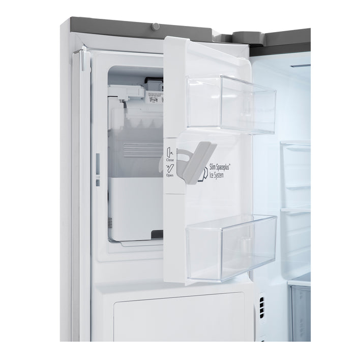 LG 36\" 26 Cu. Ft. Counter-Depth French Door Refrigerator – Stainless Steel - LF26WCH62S