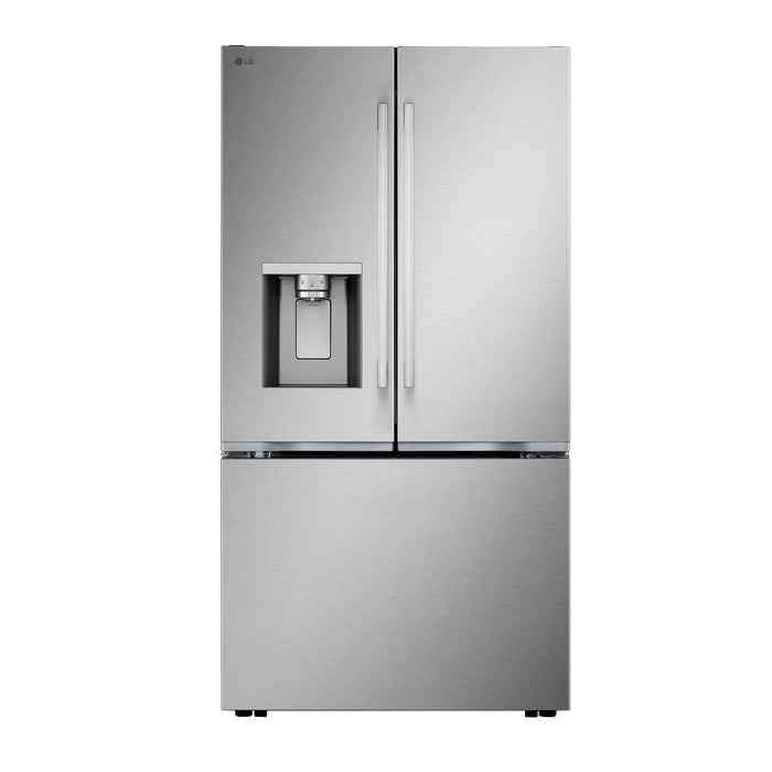 LG 36\" 26 Cu. Ft. Counter-Depth French Door Refrigerator – Stainless Steel - LF26WCH62S