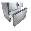 LG 36" 27 Cu. Ft. Counter-Depth MAX® French 3-Door Refrigerator – Stainless Steel - LF27NCH10S | Réfrigérateur à 3 portes LG de 27 pi3 et de 36 po de profondeur comptoir MAXMD à portes françaises - acier inoxydable - LF27NCH10S