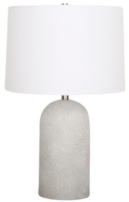 Kort & Co. Hazel 23.5\" Grey Ceramic Table Lamp