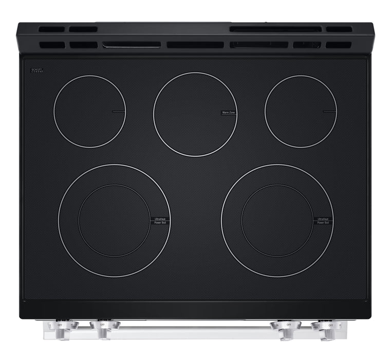 LG 30\" 6.3 Cu. Ft. Electric Range with Self Clean - \tPrintproof Stainless Steel - LSEL6331XE