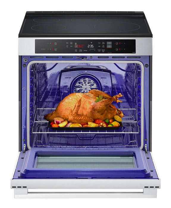 LG 30\" 6.3 Cu. Ft. Induction Range with Air Fry - PrintProof Stainless Steel - LSIL6332XE 